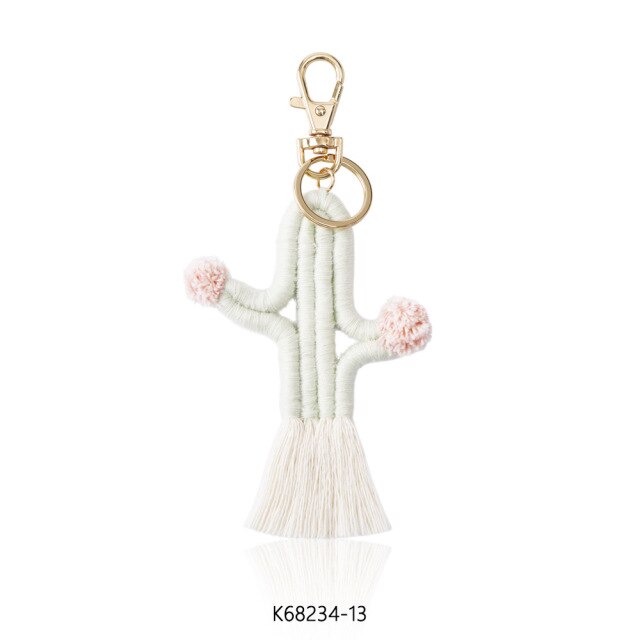 Macrame Keychain Barcelona (13 Colors)