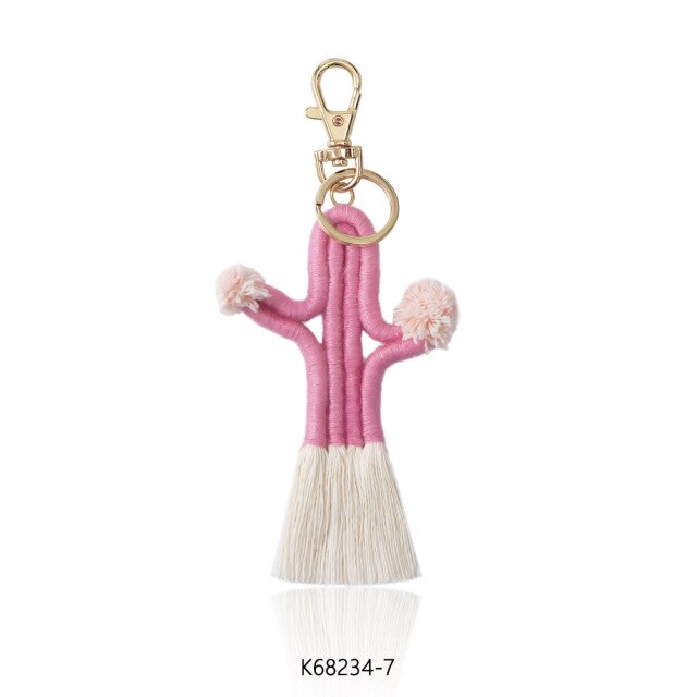 Macrame Keychain Barcelona (13 Colors)