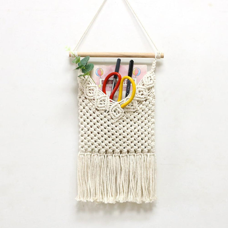 Macrame Magazine Holder Kami