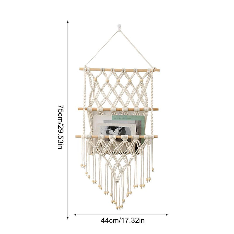 Macrame Magazine Holder Malu