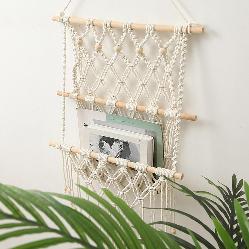 Macrame Magazine Holder Malu