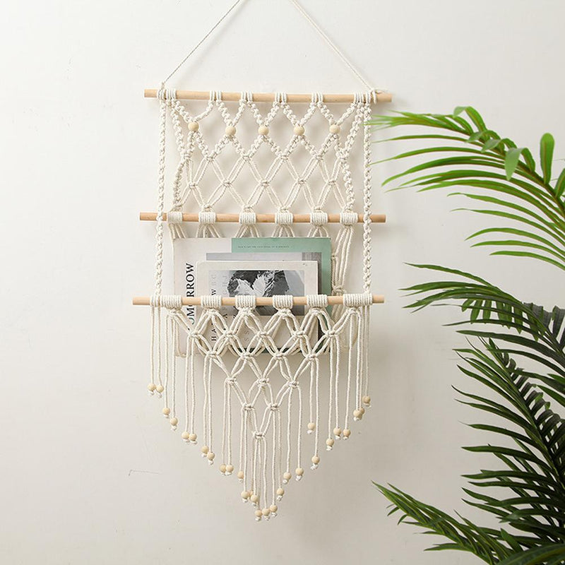 Macrame Magazine Holder Malu