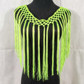 Macrame Fringed Dress Babine (11 Colors)