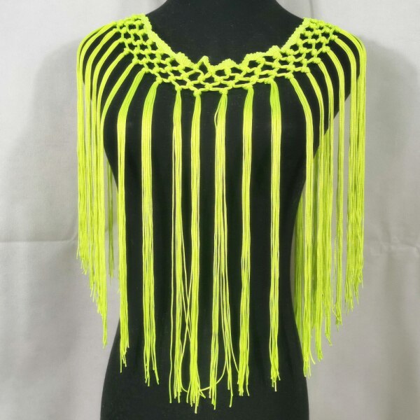 Macrame Fringed Dress Babine (11 Colors)