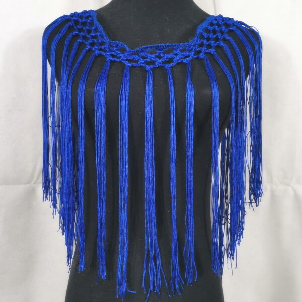 Macrame Fringed Dress Babine (11 Colors)