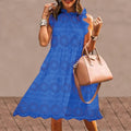 Cotton Lace Dress Avoca (8 Sizes and 7 Colors)