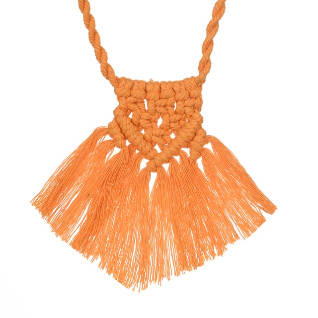 Macrame Necklace Tropic