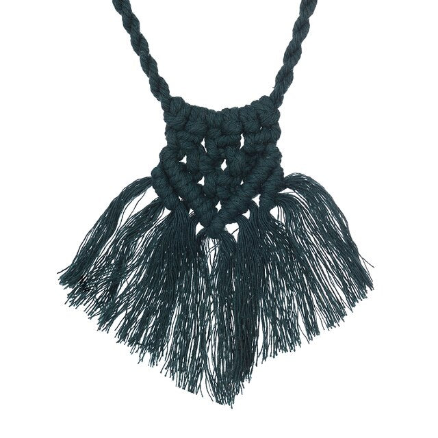 Macrame Necklace Tropic