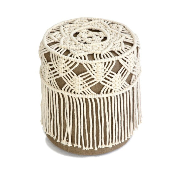 Macrame Round Chair Cover Skien (2 Colors)