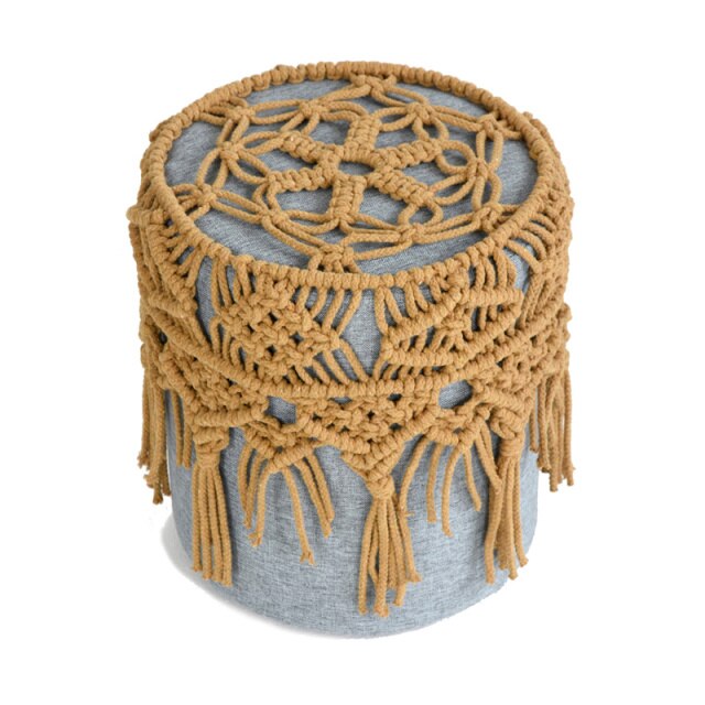 Macrame Round Chair Cover Skien (2 Colors)