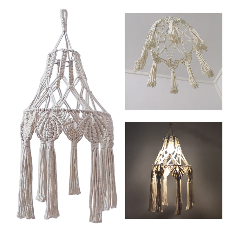 Macrame Lampshade Cluta