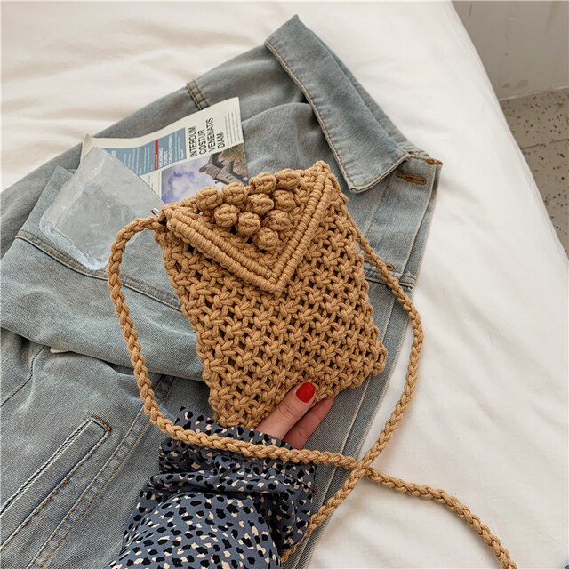 Macrame Hand Bag Paris (4 Colors)