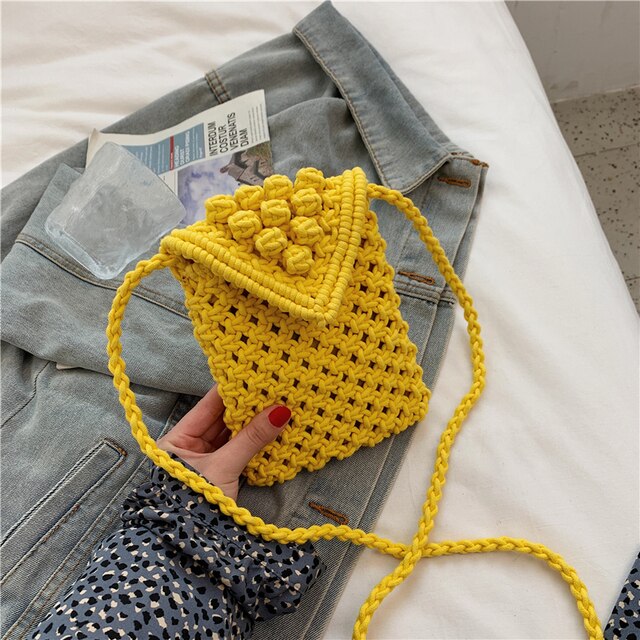 Macrame Hand Bag Paris (4 Colors)