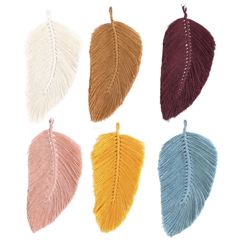 Macrame Feather Ireland (6 Colors)