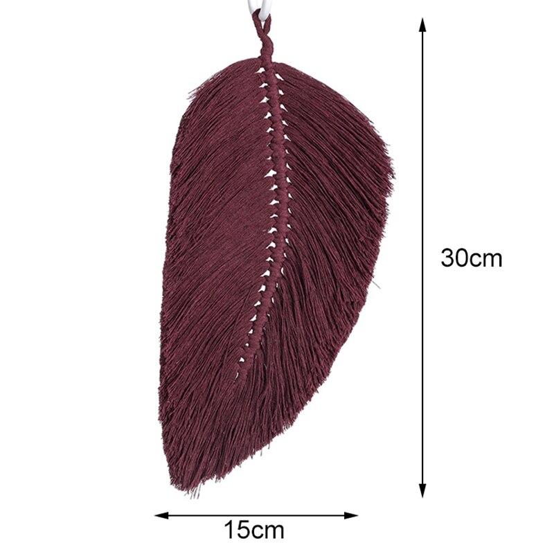 Macrame Feather Ireland (6 Colors)