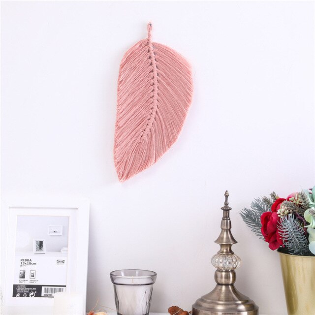 Macrame Feather Ireland (6 Colors)