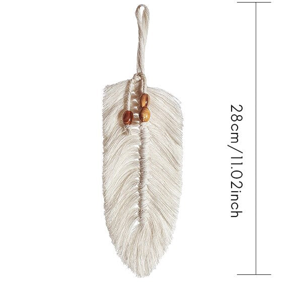 Macrame Feather David (4 Pcs)