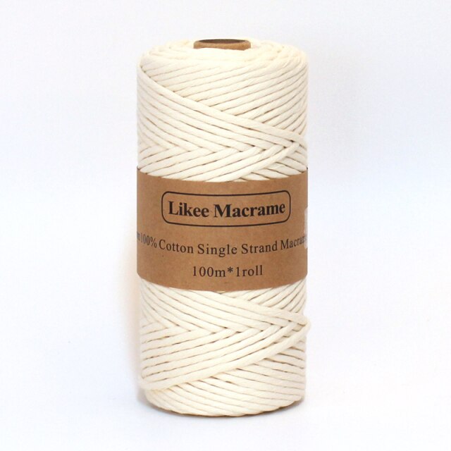 Macrame Cotton Cord Tormes (11 Colors)
