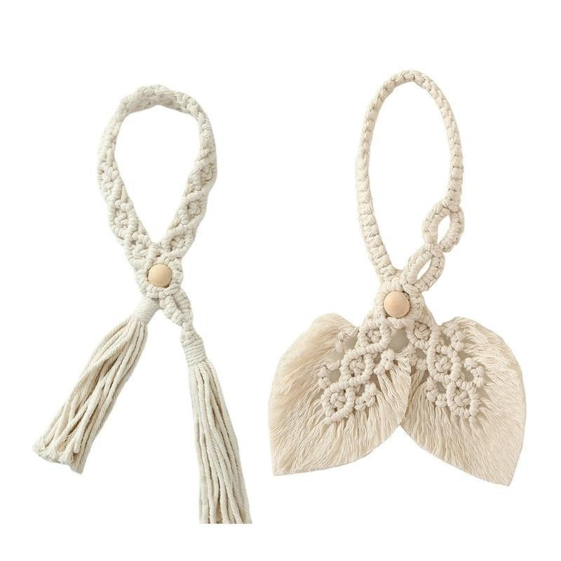 Macrame Curtain Tiebacks Liffey (2 Models)