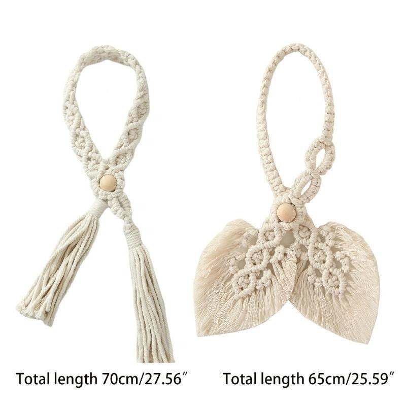 Macrame Curtain Tiebacks Liffey (2 Models)