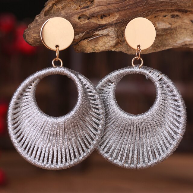 Macrame Earrings Valte (5 Colors)