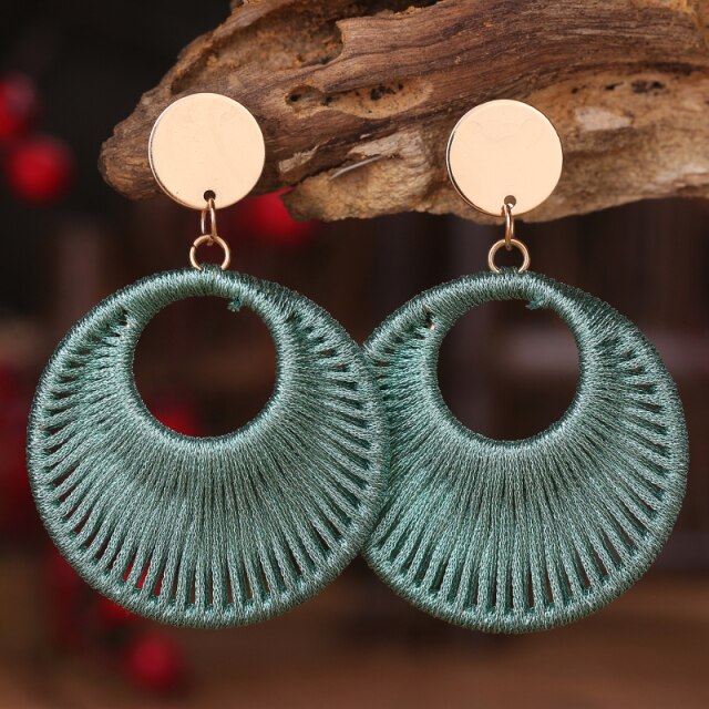 Macrame Earrings Valte (5 Colors)