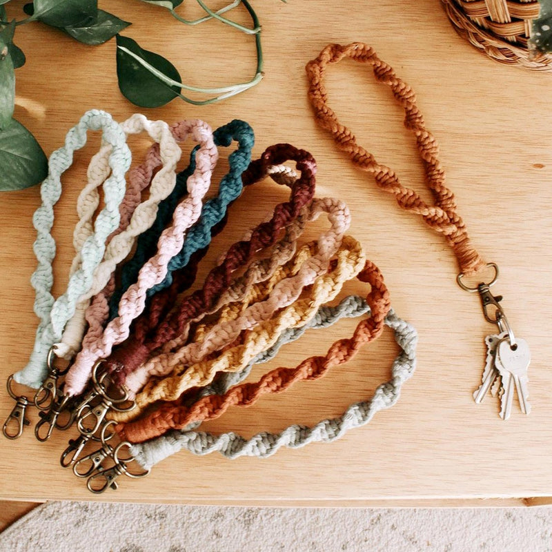 Macrame Keychain Tenerife (7 Colors)