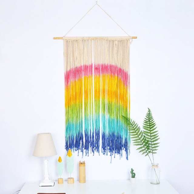 Macrame Wall Hanging Rainbow