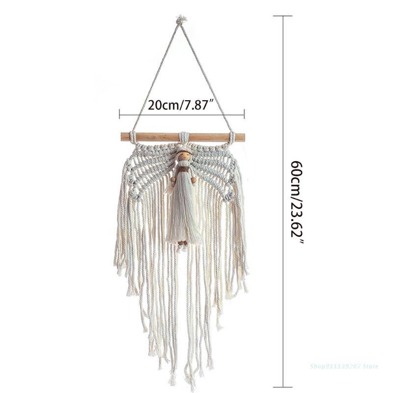 Macrame Wall Hanging Angel