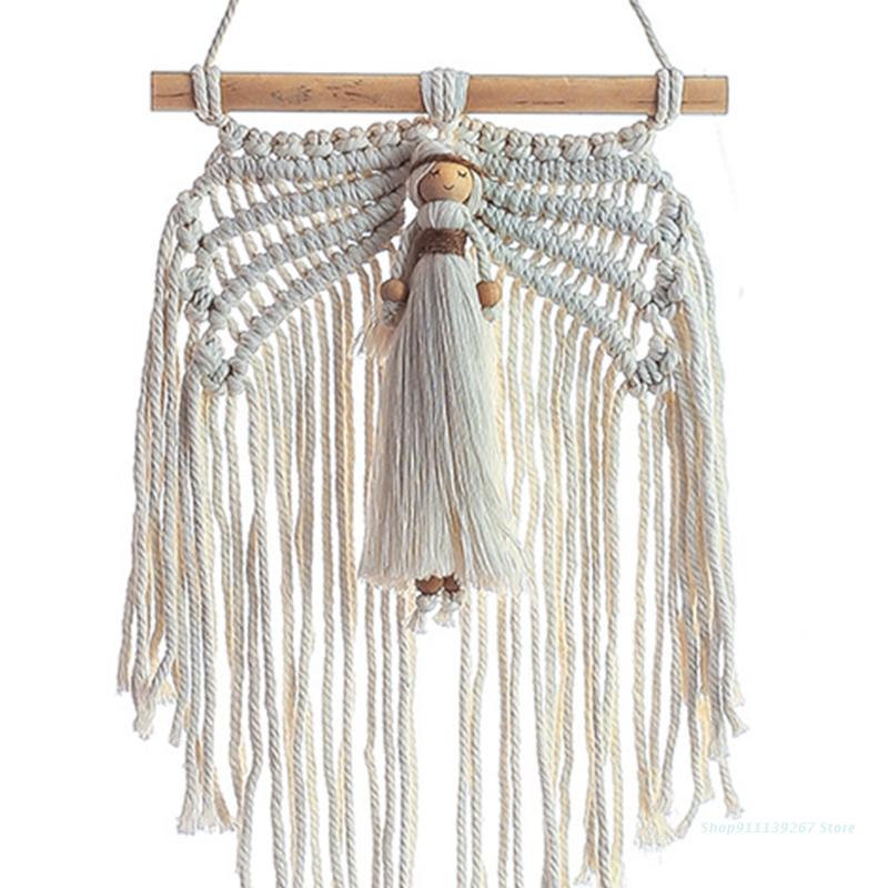 Macrame Wall Hanging Angel