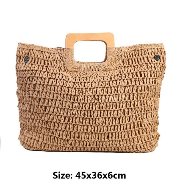 Vintage Straw Bag Badi (3 Colors)