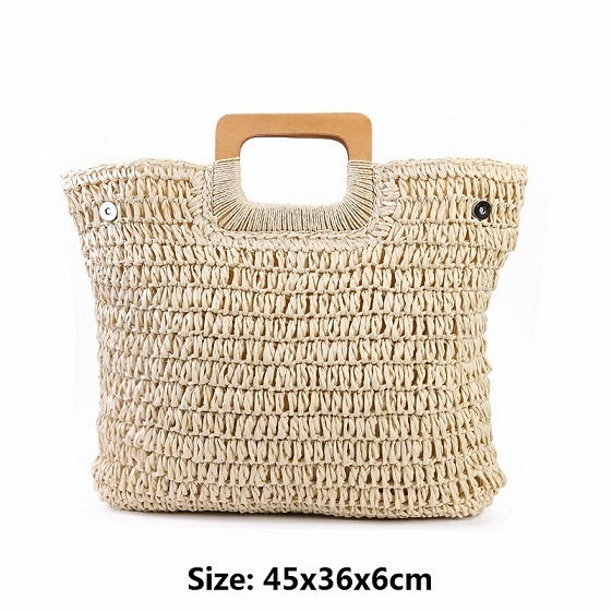 Vintage Straw Bag Badi (3 Colors)