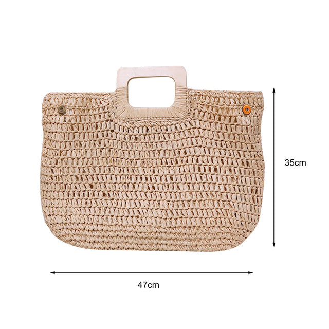 Vintage Straw Bag Badi (3 Colors)