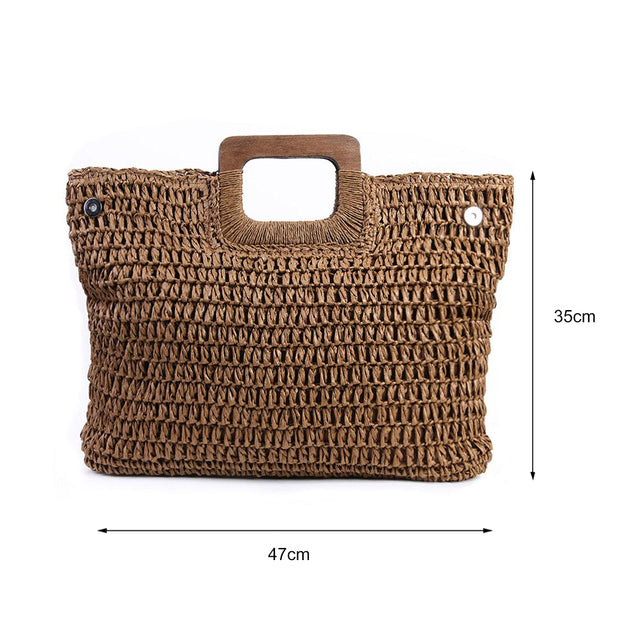 Vintage Straw Bag Badi (3 Colors)